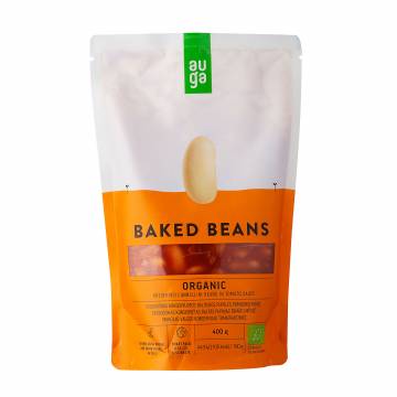 Auga Organic Baked Beans in Tomato Sauce, 400g