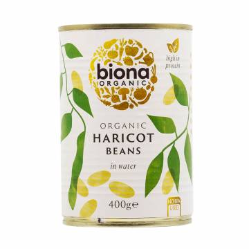 Biona Organic Haricot Beans  400g