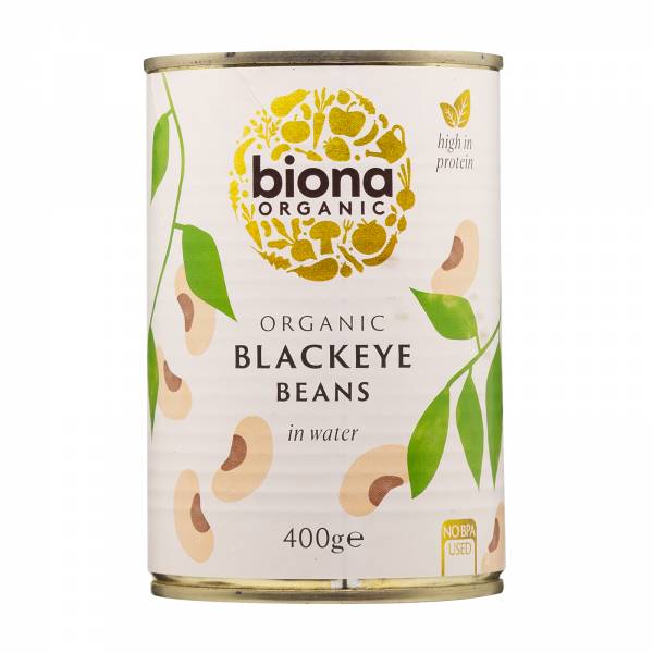 Biona Organic Blackeye Beans  400g