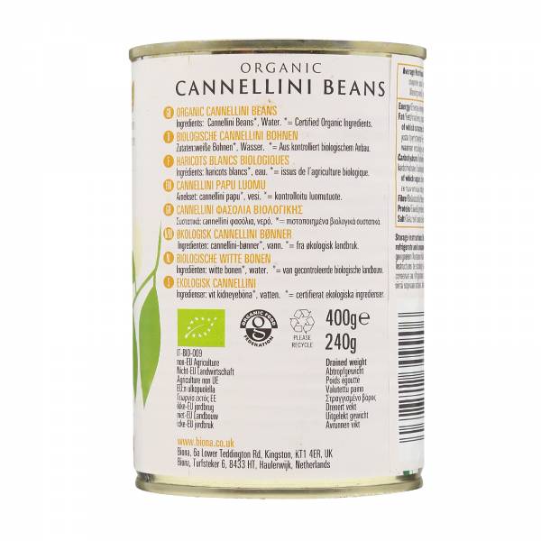 Biona Organic Cannellini Beans  400g