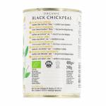 Biona Organic Black Chick Peas  400g