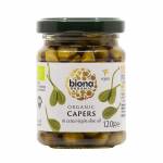 Biona Organic Capers in Extra Virgin Olive Oil 120g