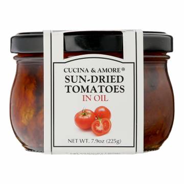 Cucina & Amore Kitchen & Love Sun Dried Tomatoes in Oil, 225g