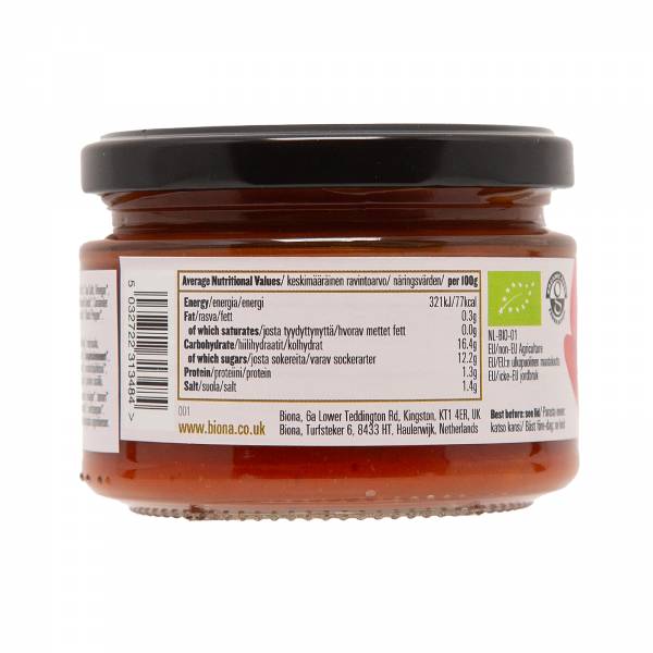 Biona Organic Hot Salsa Dip Sauce 260g