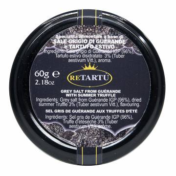 Retartu Grey Salt from Guerande with Summer Truffle 60 g