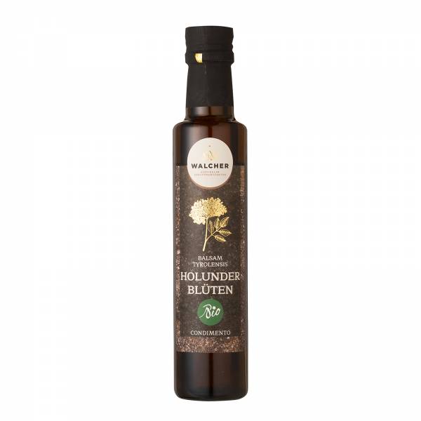 Walcher Elderflower BIO Organic Balsamic Condiment, 250 ml