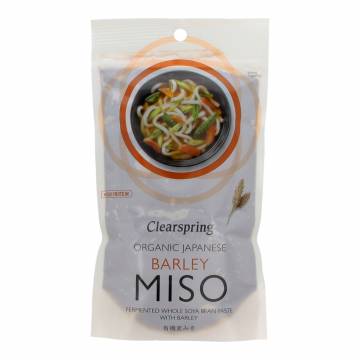 Clearspring Organic Japanese Barley Miso - Unpasteurised, 300g
