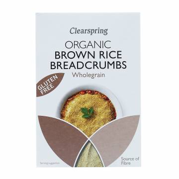 Clearspring Organic Gluten Free Brown Rice Breadcrumbs, 250g