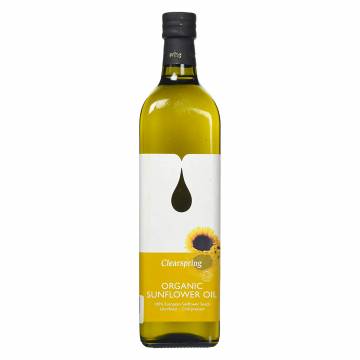Clearspring Organic Sunflower Oil, 1L