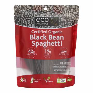 Eco Organics Black Beans Spaghetti, 200g