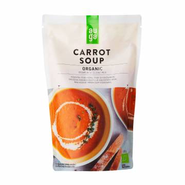 Auga Organic Creamy Carrot Soup with Coconut Milk, 400 g