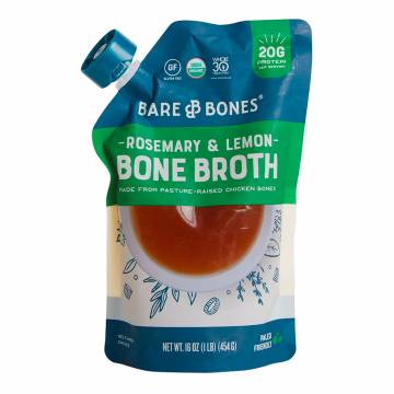 Barebones Organic Rosemary & Lemon Bone Broth, 474 ml