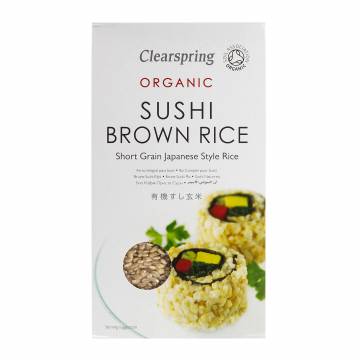 Clearspring Organic Sushi Brown Rice, 500g