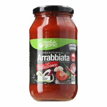 Absolute Organic Arrabbiata Pasta Sauce, 500g