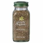 Simply Organic Black Pepper Medium Grind, 65g