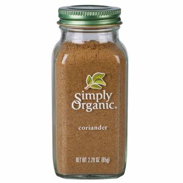 Simply Organic Coriander Seed Ground, 65g