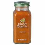 Simply Organic Cayenne Pepper, 82g