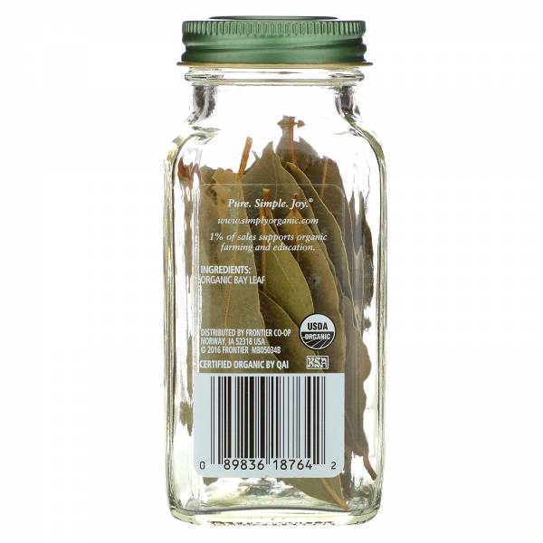 Simply Organic Bay Leaf, 4g