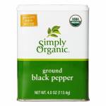 Simply Organic Black Pepper, 113.4g