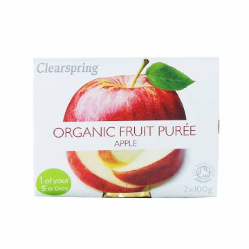 Clearspring Organic Fruit Puree - Apple, 200g