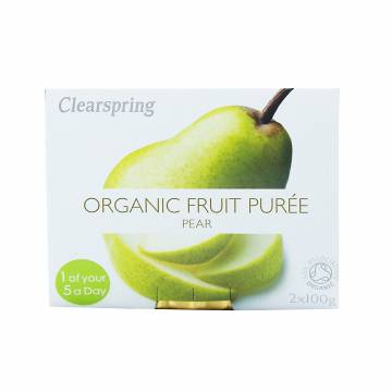 Clearspring Organic Fruit Puree - Pear, 200g
