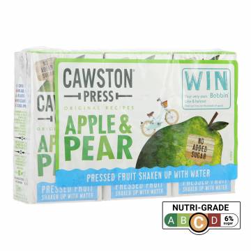Cawston Kids Apple & Pear, 3 x 200 ml