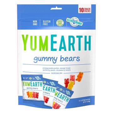 YumEarth Organic Gummy Bears (5 snack packs)