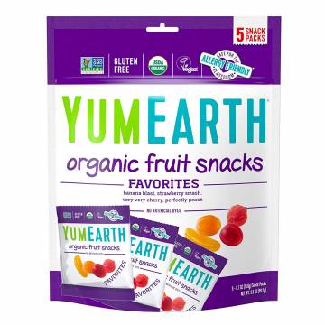 YumEarth Organic Fruit Snacks (5 snack packs)