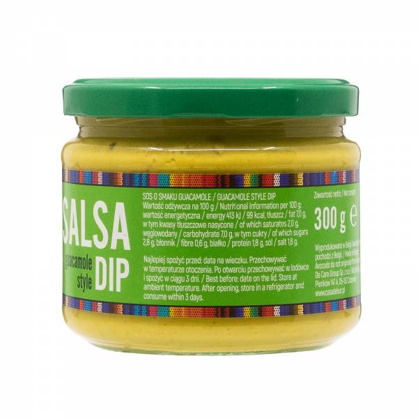Casa del Sur Guacamole Salsa, 300g