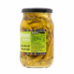 Casa del Sur Green Pepperoni Peppers Whole, 325g