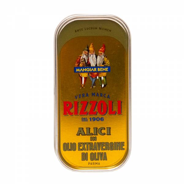 Rizzoli Anchovy Fillets in Extra Virgin Olive Oil 90g