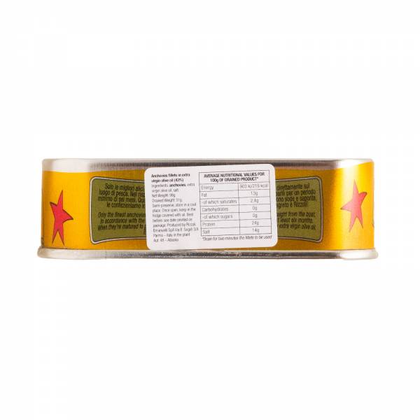 Rizzoli Anchovy Fillets in Extra Virgin Olive Oil 90g