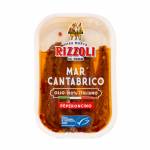 Rizzoli Anchovy Fillets from the Cantabrian Sea in Italian Oil with Chilli, 40g