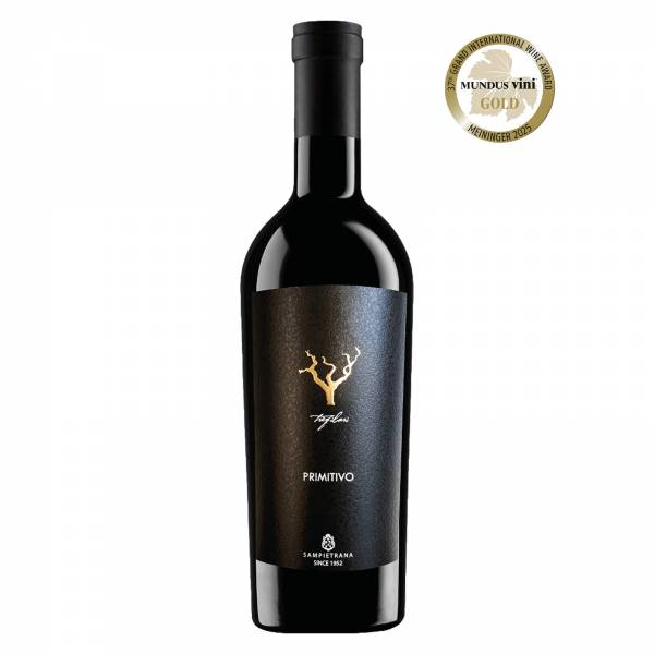 Cantina Sampietrana Trefilari Salento IGP Primitivo, Red Wine, 750 ml