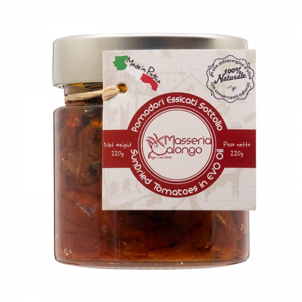 Masseria Calongo Sun Dried Tomatoes, 220g
