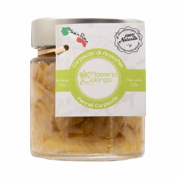 Masseria Calongo Fennel Carpaccio in Extra Virgin Olive Oil, 220g