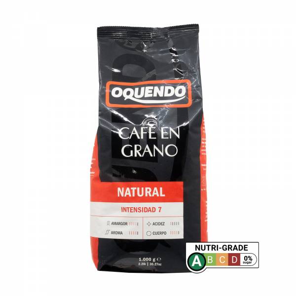 Oquendo Whole Coffee Beans - Natural, 1kg