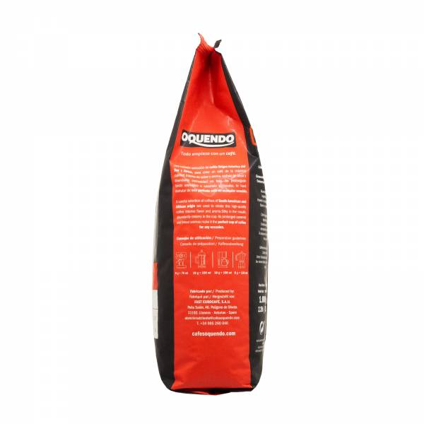 Oquendo Whole Coffee Beans - Natural, 1kg