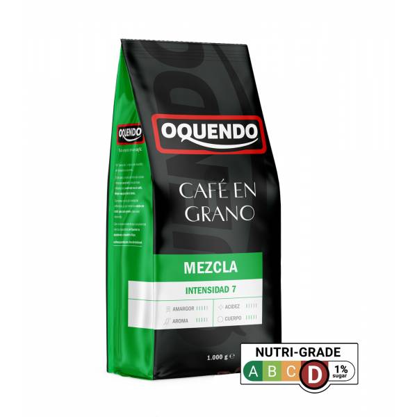 Oquendo Whole Coffee Beans - Mezcla 70/30, 1kg