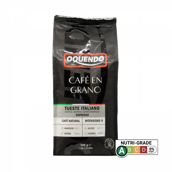 Oquendo Whole Coffee Beans - Expresso Italiano, 500g