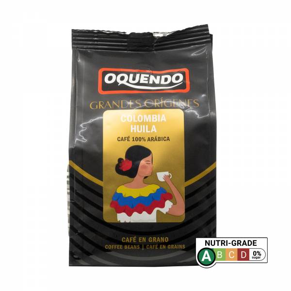 Oquendo Whole Coffee Beans - Colombia Huila, 250g