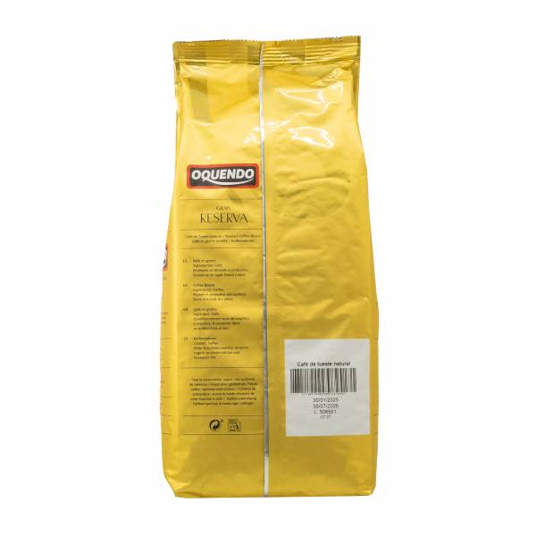 Oquendo Whole Coffee Beans - Gran Reserva, 1kg