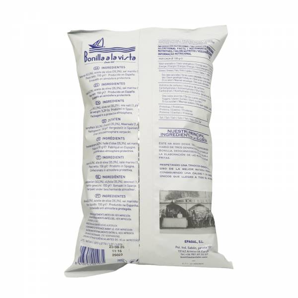 Bonilla a la Vista Potato Chip, 150g