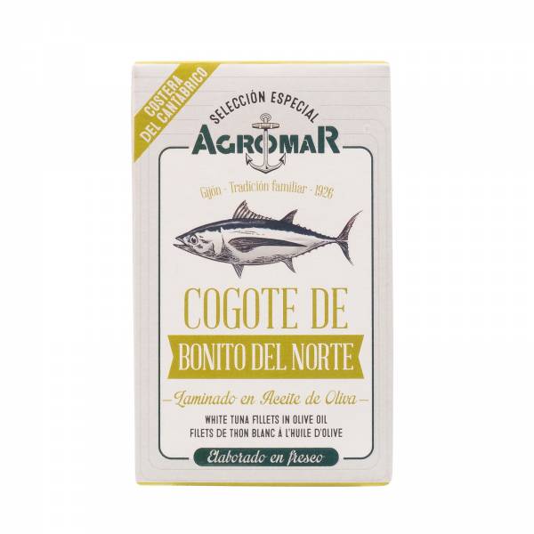 Agromar White Tuna Neck in Olive Oil, 115g
