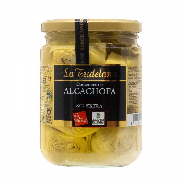 La Tudelana Tudela Artichokes Hearts, 410g