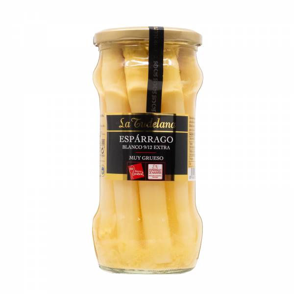 La Tudelana Navarra White Asparagus Extra - 9/12, 530g