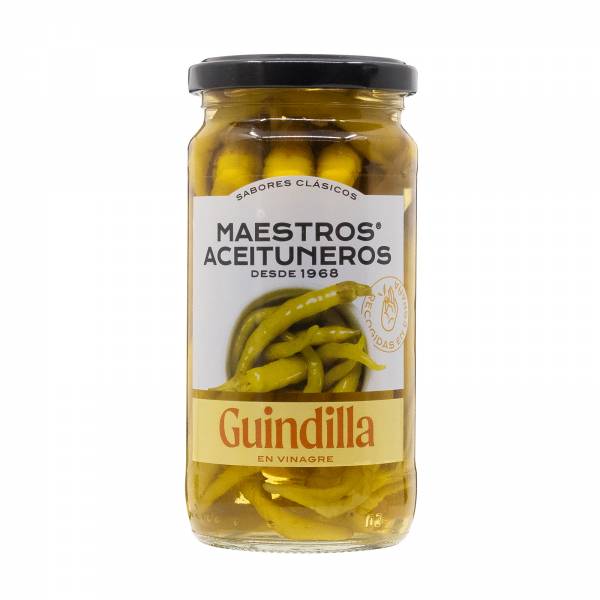 Maestros Aceituneros Chili Peppers in Vinegar, 370g