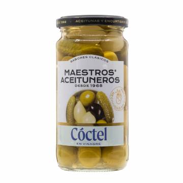 Maestros Aceituneros Pickle Cocktail Mix in Vinegar, 370g