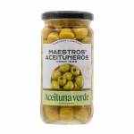 Maestros Aceituneros Manzanilla Green Olives Pitted, 370g