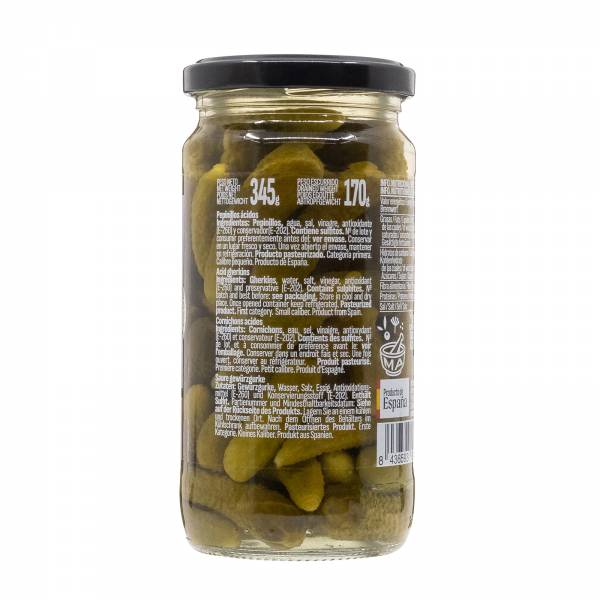 Maestros Aceituneros Pickled cucumber in Vinegar, 370g